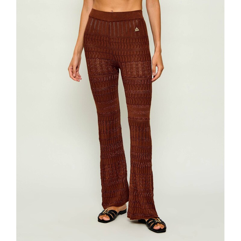 AKEP Úpletové kalhoty | flare fit 114823406