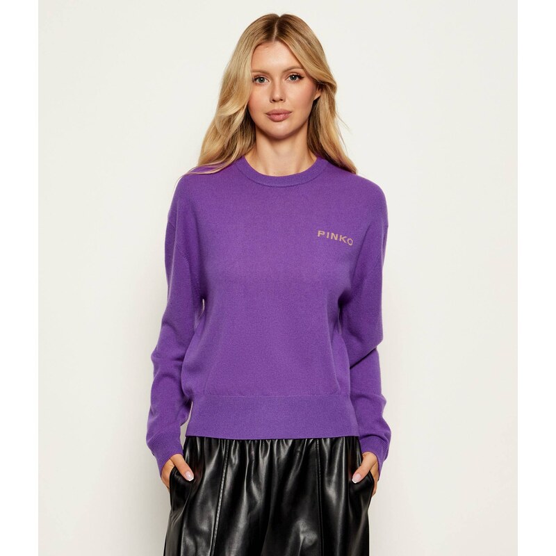 Pinko Vlněný svetr | Loose fit | s příměsí kašmíru 107618981