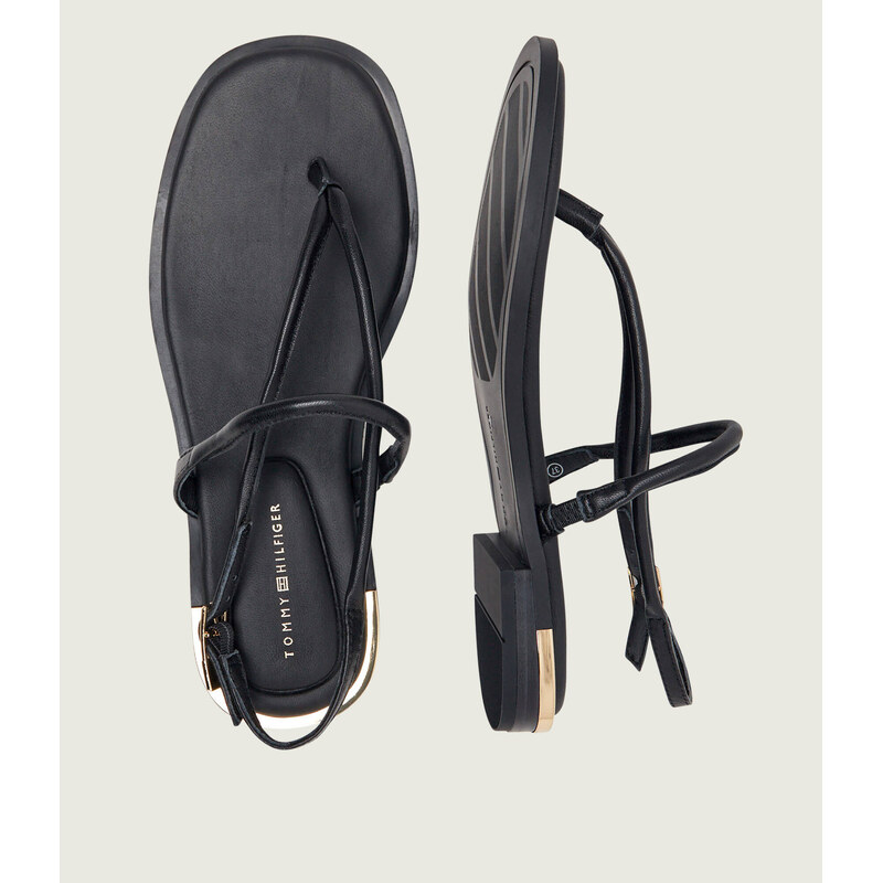 Tommy Hilfiger Kožené sandály