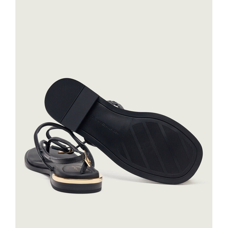 Tommy Hilfiger Kožené sandály