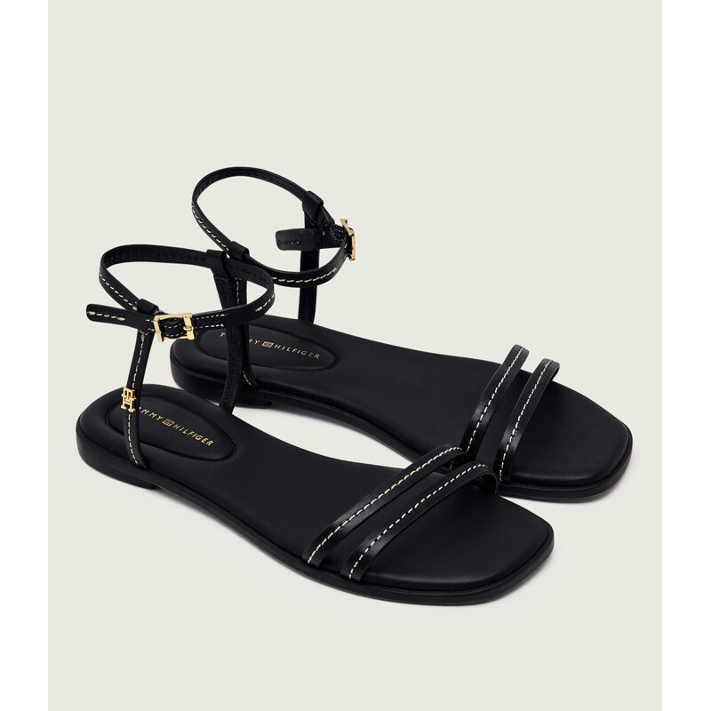Tommy Hilfiger Kožené sandály