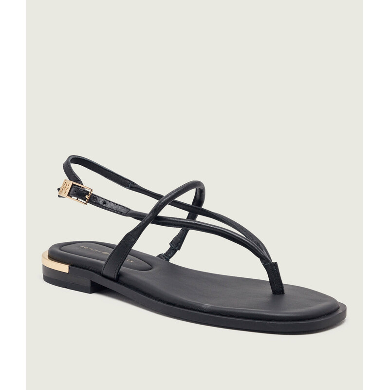 Tommy Hilfiger Kožené sandály