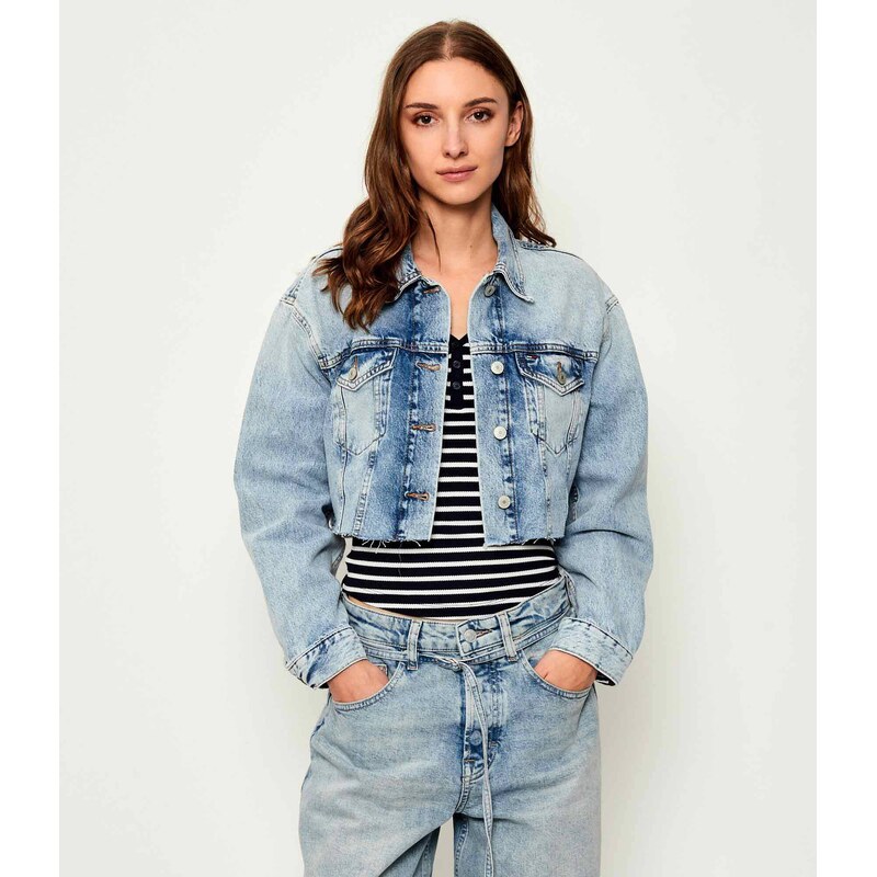 Tommy Jeans Džínová bunda | Cropped Fit 107552372