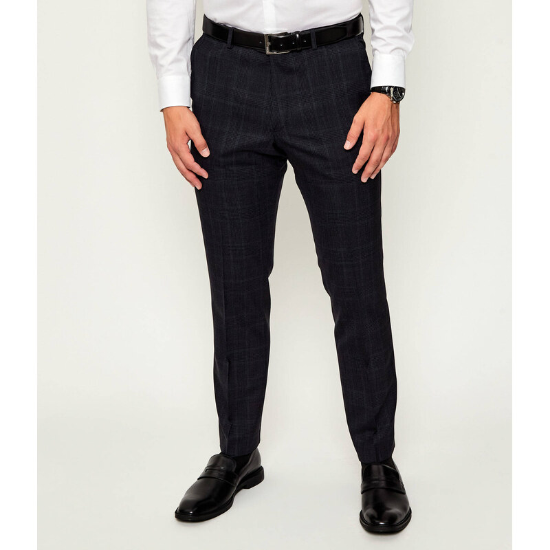 Oscar Jacobson Vlněné kalhoty Dandy | Regular Fit