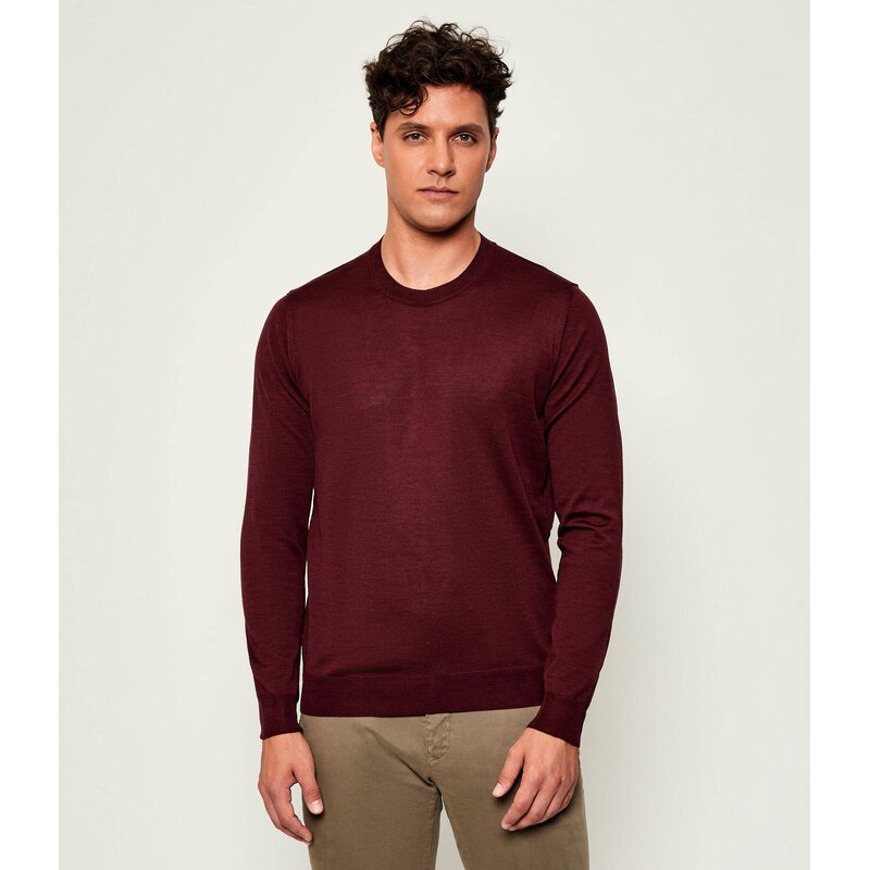 Oscar Jacobson Vlněný svetr Miguel | Regular Fit