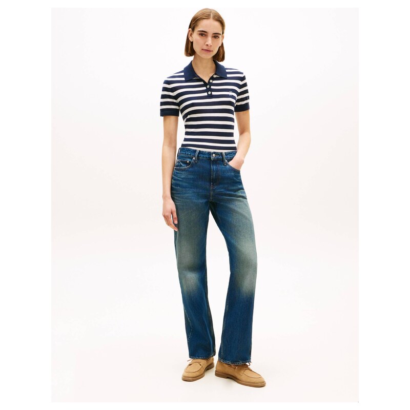 Tommy Hilfiger Polokošile | Slim Fit |s příměsí hedvábí