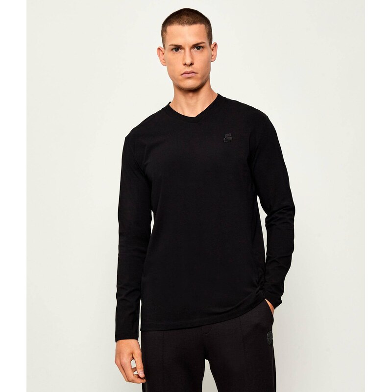 Karl Lagerfeld Tričko s dlouhým rukávem | Regular Fit