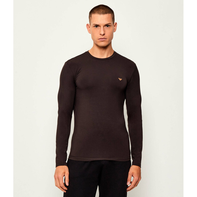 Emporio Armani Tričko s dlouhým rukávem | Slim Fit
