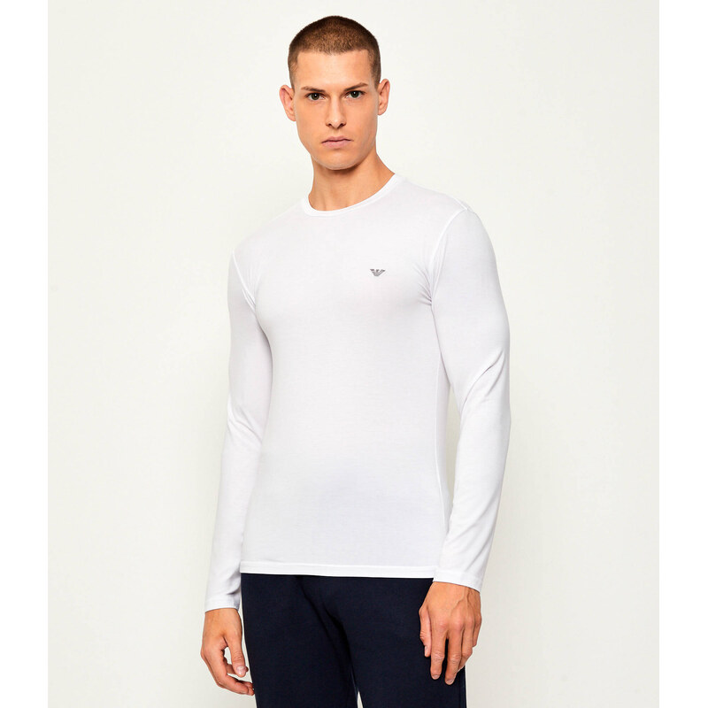 Emporio Armani Tričko s dlouhým rukávem | Slim Fit