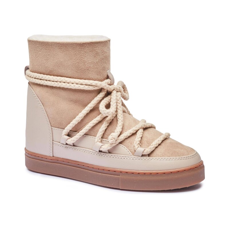 INUIKII Sněhule CLASSIC WEDGE | semiš