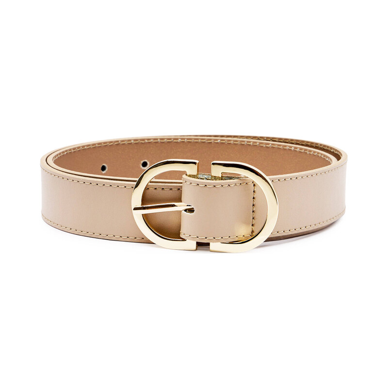 Tommy Hilfiger Kůžoný opasek FEMININE OVAL 107522606
