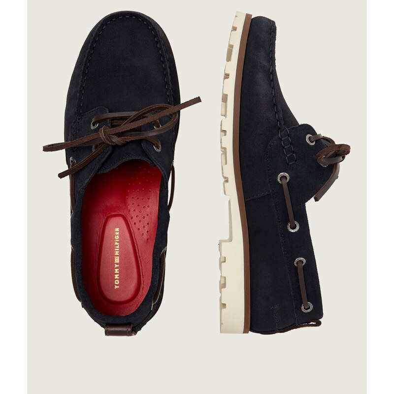 Tommy Hilfiger Mokasíny HILIFGER LIGHT | semiš