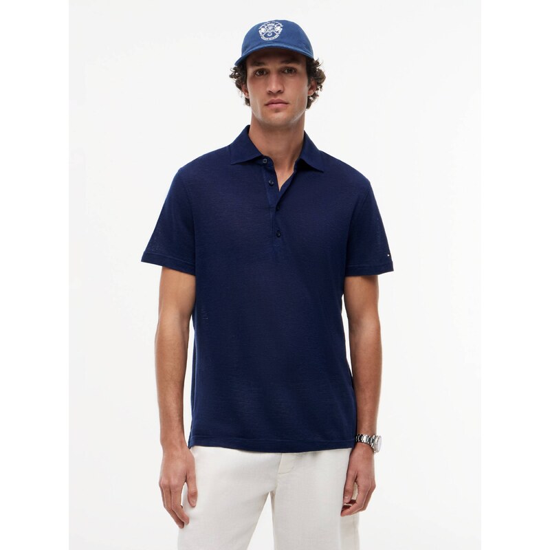 Tommy Hilfiger Lněné polokošile | regular fit