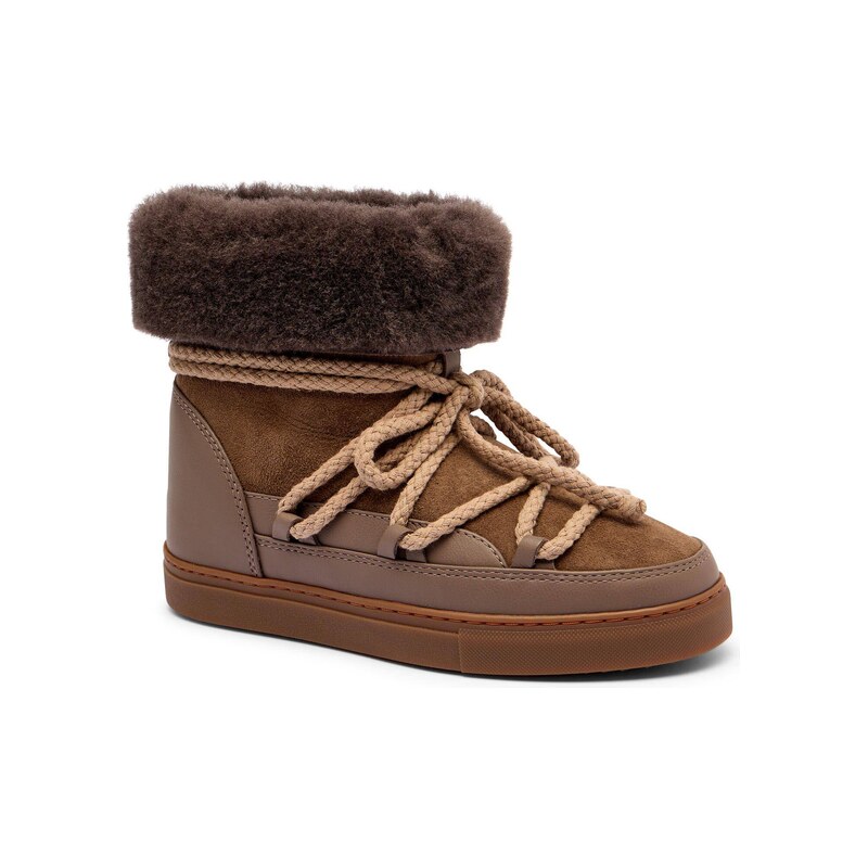 INUIKII Sněhule CLASSIC HIGH | shearling | skóra 107412025