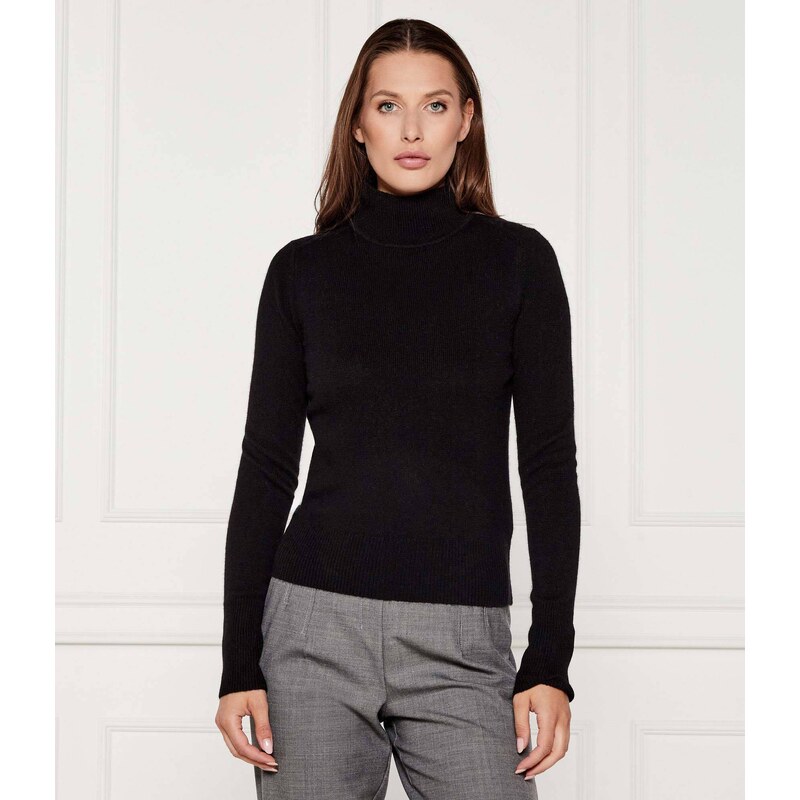 Marella SPORT Vlněný rolák FIBRA | Slim Fit | s příměsí kašmíru 115607290