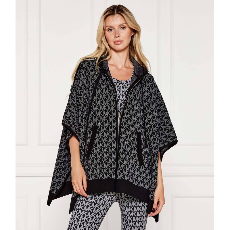 Michael Kors Vlněné pončo | Oversize fit