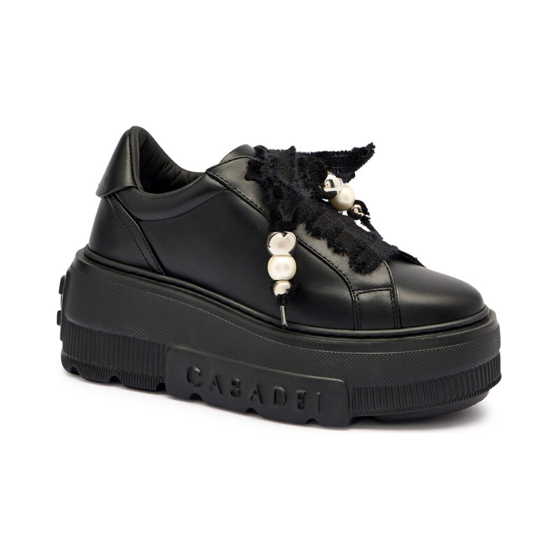 Casadei Kožené tenisky 107375532