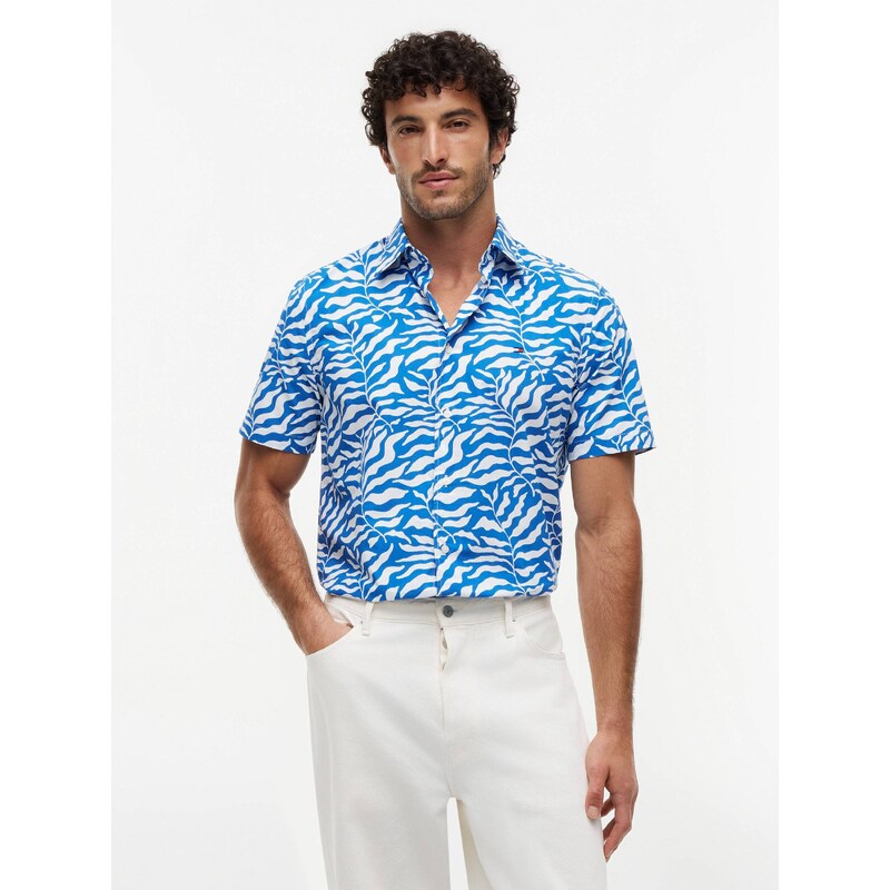 Tommy Hilfiger Košile PAPERTOUCH PALM | regular fit