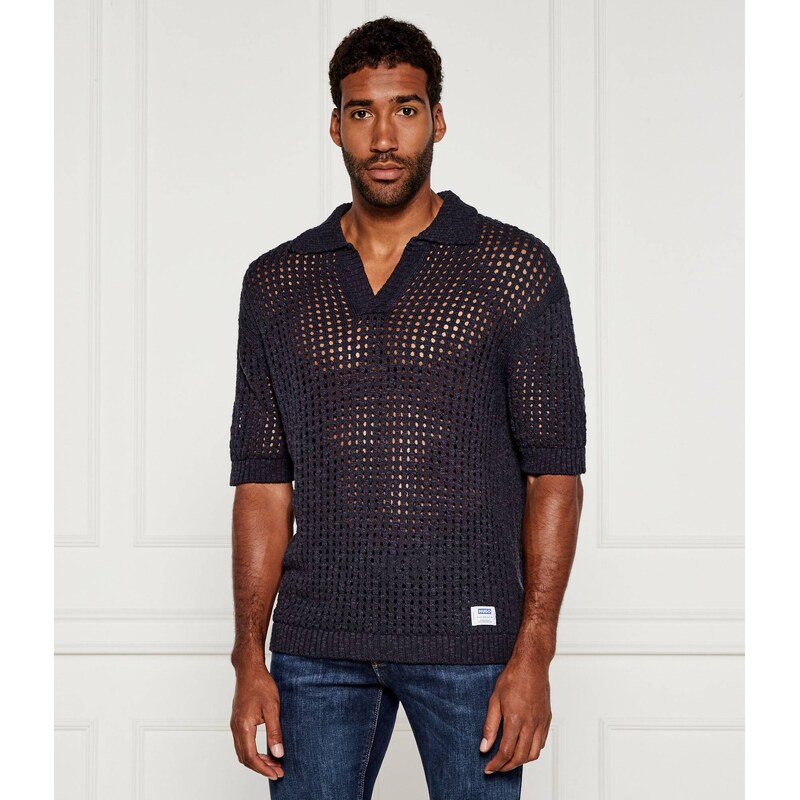Hugo Blue Polokošile Strallo | Loose fit