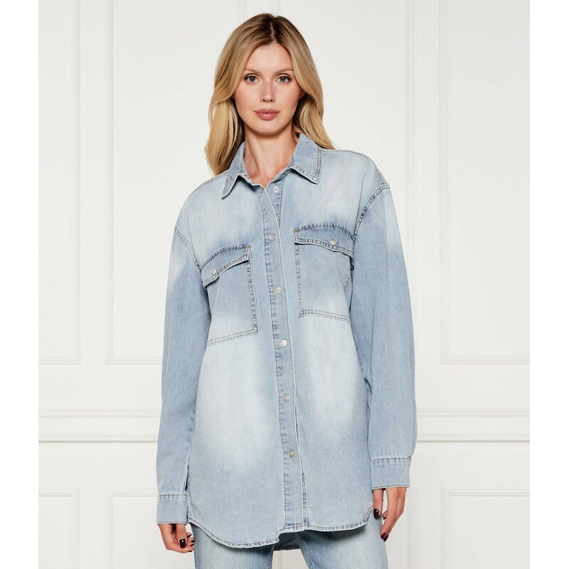 One Teaspoon Džínová košile Essential | Oversize fit