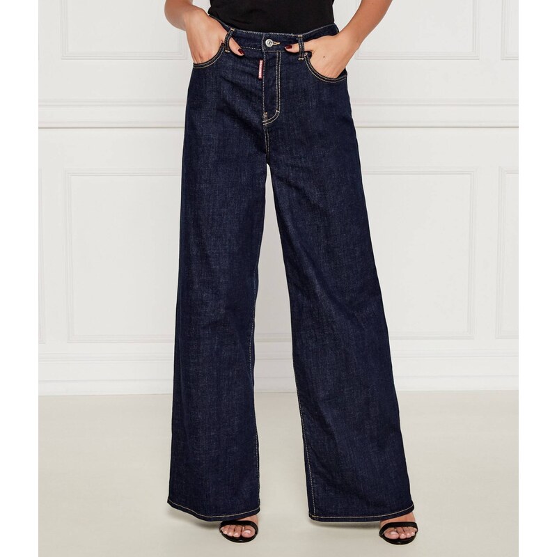 Dsquared2 Džíny Traveller Jean | flare fit | high waist 107331067