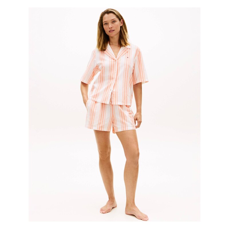 Tommy Hilfiger Pyžamo Essential | regular fit přidáním lnu 114816212