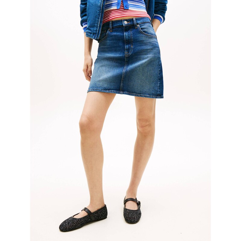 Tommy Jeans Džínová sukně