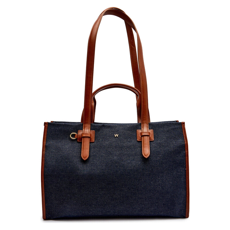 Weekend MaxMara Džínová kabelka shopper GIANNA 107284289