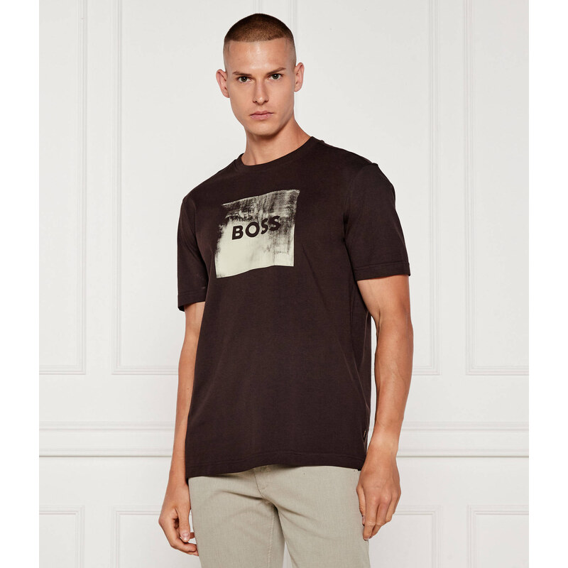 BOSS ORANGE Tričko Te_Wheel | Regular Fit