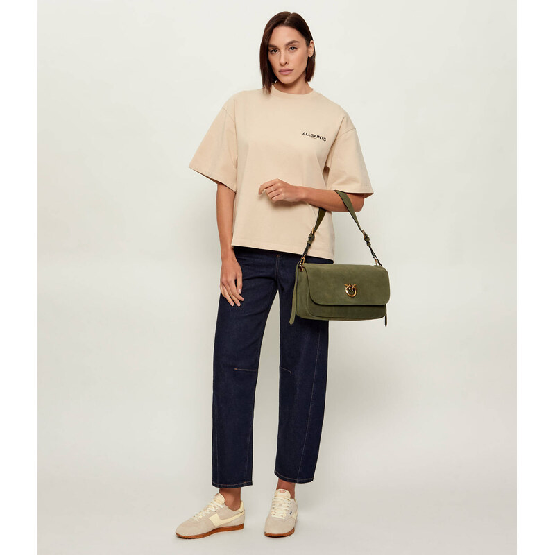 Pinko Kabelka na rameno CLICK SOFT HANDLE | semiš