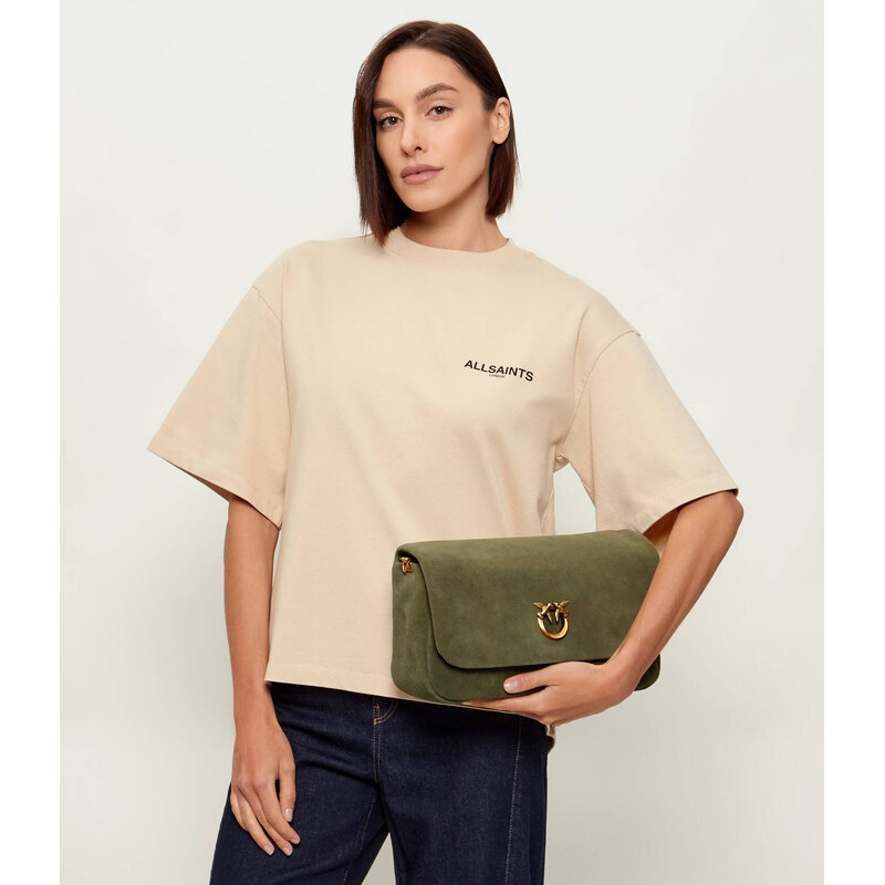 Pinko Kabelka na rameno CLICK SOFT HANDLE | semiš