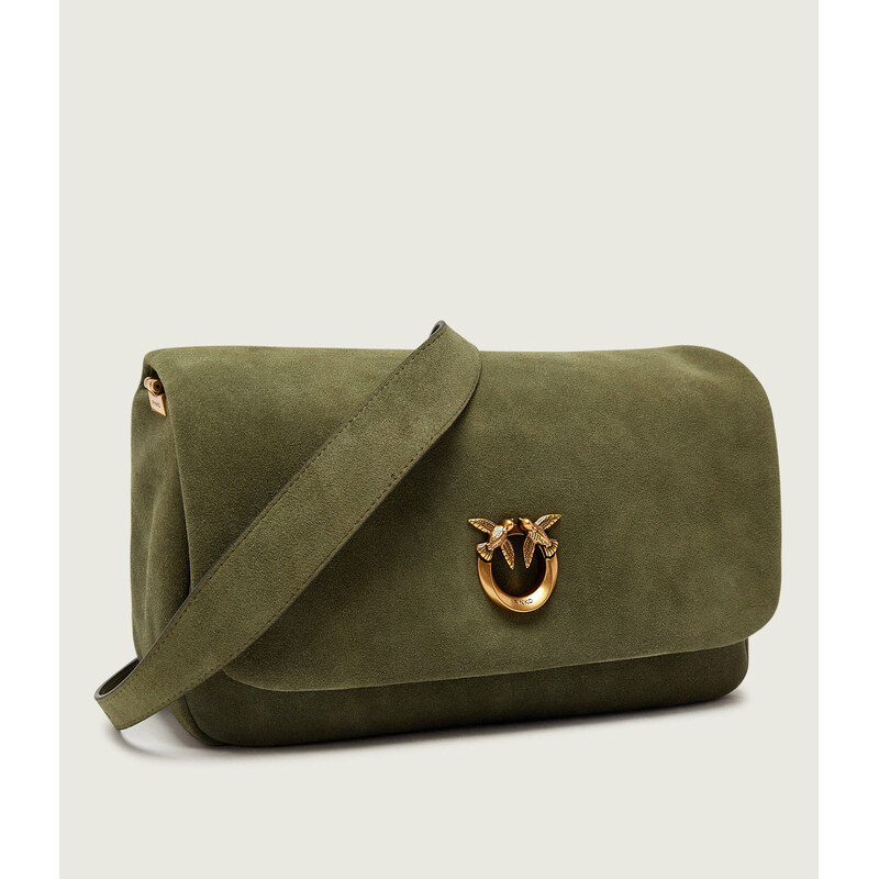 Pinko Kabelka na rameno CLICK SOFT HANDLE | semiš