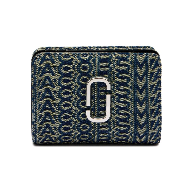 Marc Jacobs Peněženka THE MINI COMPACT WALLET s přídavkem kůže 107107744