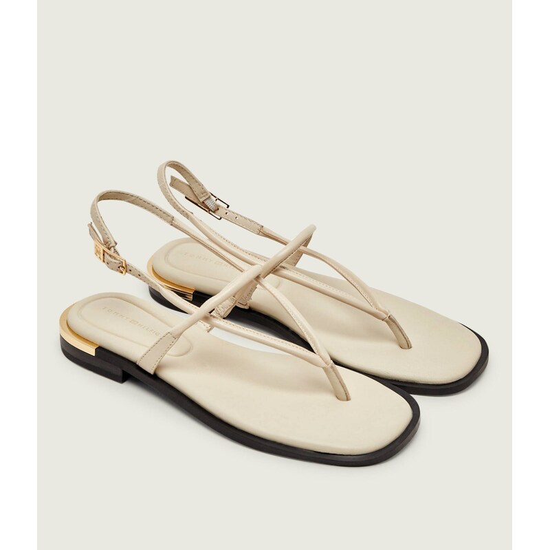 Tommy Hilfiger Kožené sandály