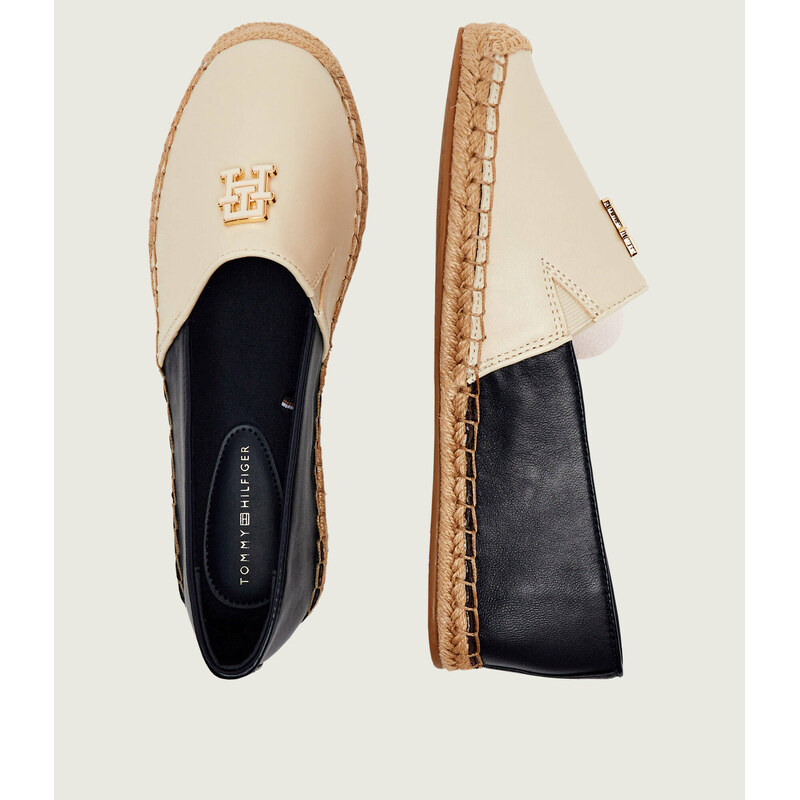 Tommy Hilfiger Kožené espadrilky