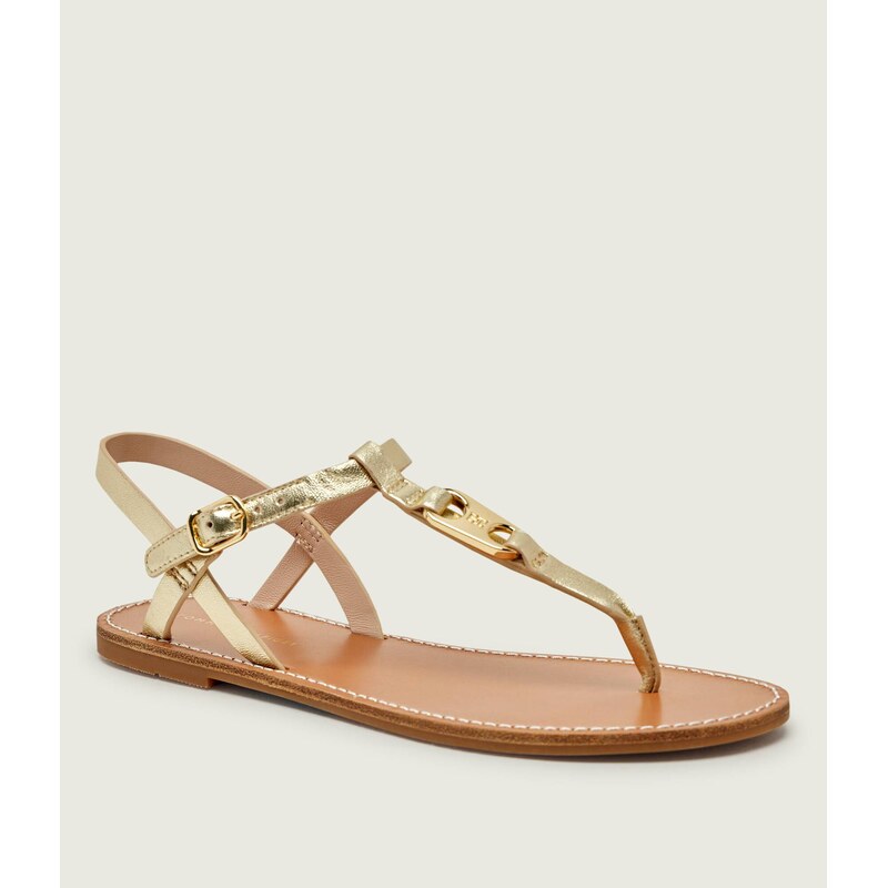 Tommy Hilfiger Kožené sandály