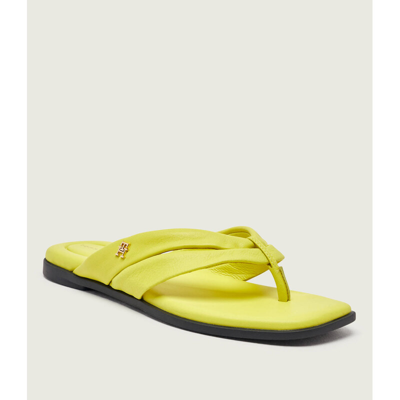 Tommy Hilfiger Kožené žabky