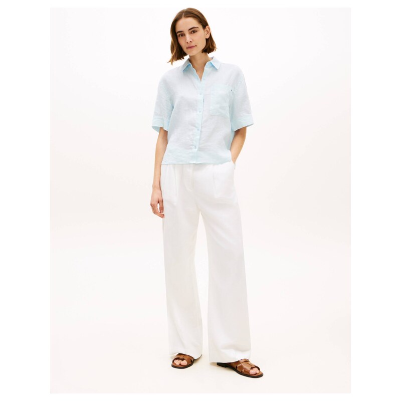 Tommy Hilfiger Lněná košile | Loose fit