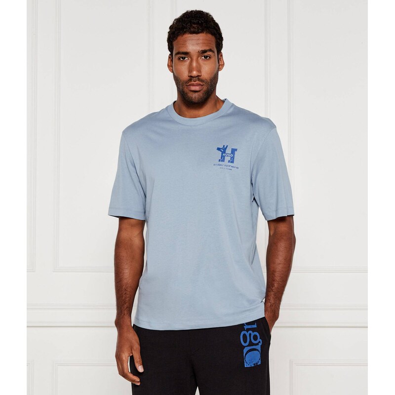 Hugo Blue Tričko Nedix | Regular Fit