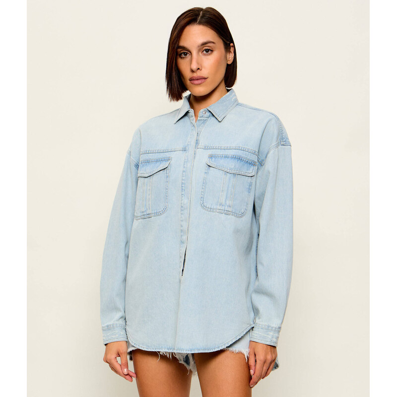 One Teaspoon Džínové košile DAYDREAM HEART | Oversize fit 114805592