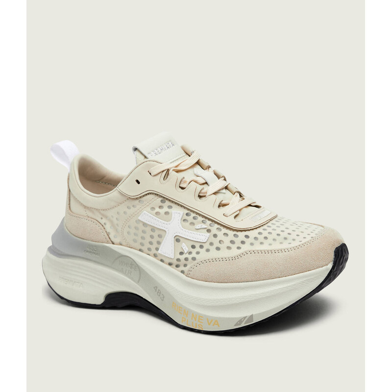 Premiata Tenisky HILL VAR 8242 | semiš s přídavkem kůže 115145585