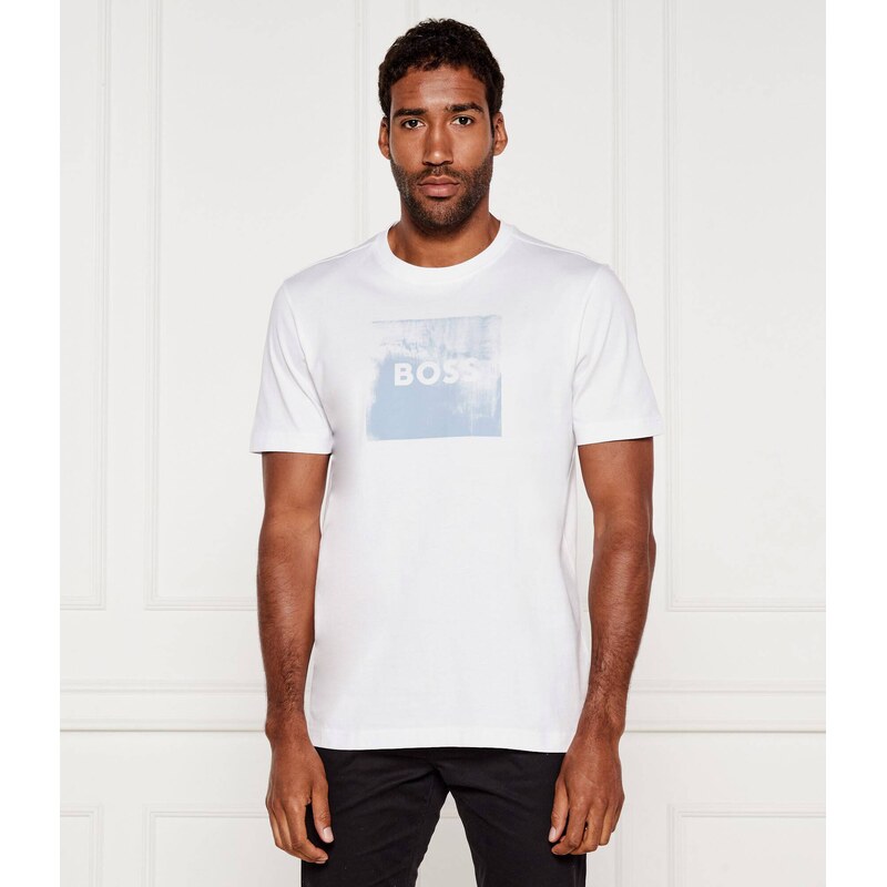 BOSS ORANGE Tričko Te_Wheel | Regular Fit