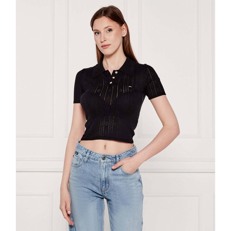 Tommy Jeans Polokošile | Cropped Fit