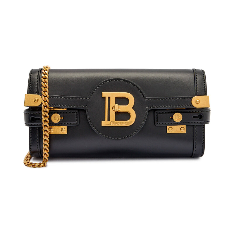 Balmain Kůžoná crossbody kabelka/psaníčko 106640516