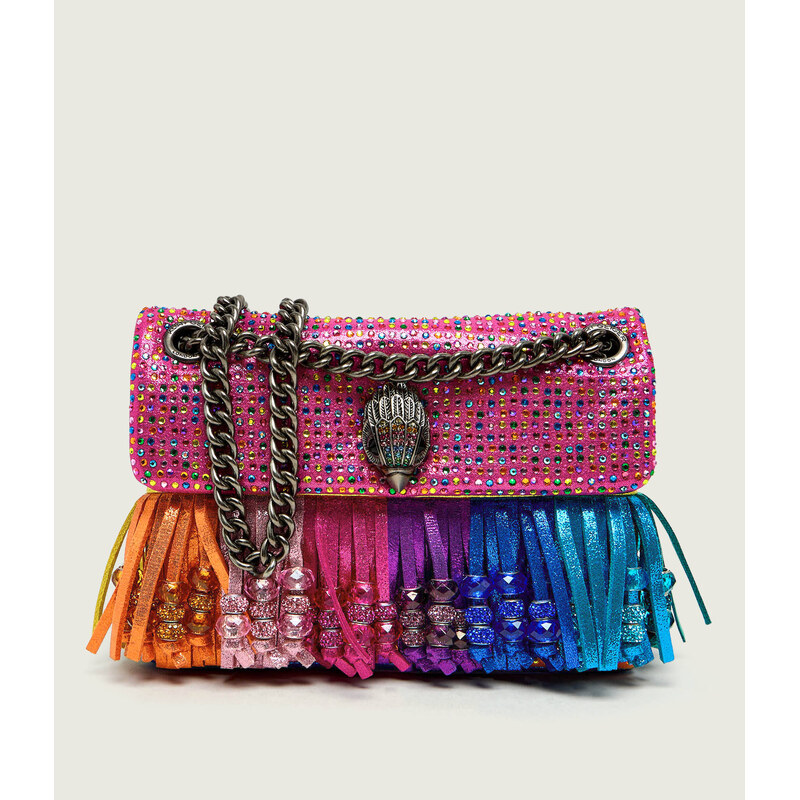 Kurt Geiger Kabelka na rameno MINI KENSINGTON FRINGES 114813928