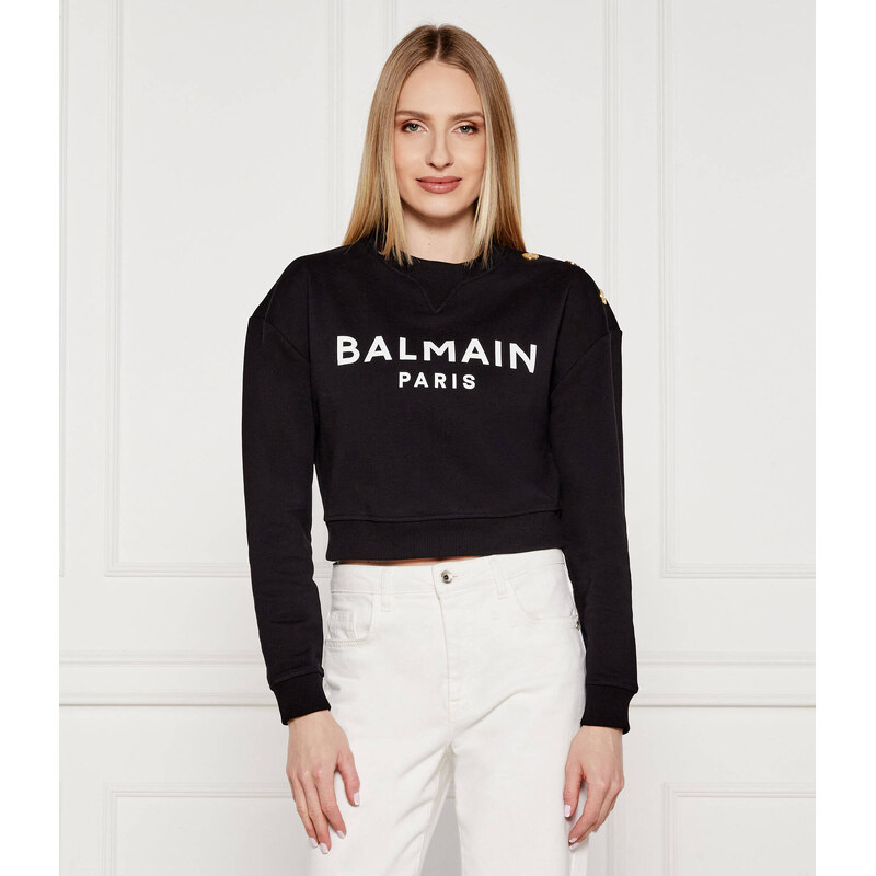 Balmain Mikina | Cropped Fit