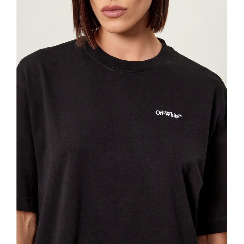 OFF-WHITE Tričko HALF ARROW SKATE | Loose fit