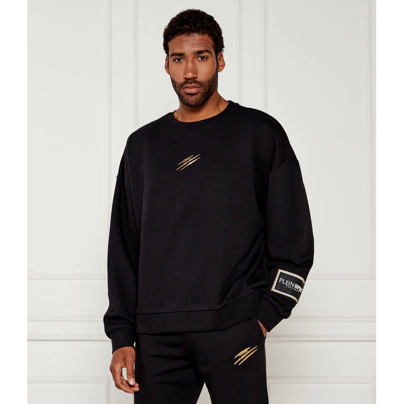 Plein Sport Mikina Label | Relaxed fit