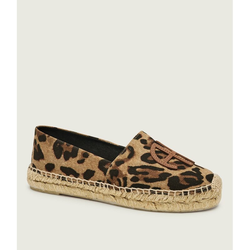 Anine Bing Espadrilky PALOMA s přídavkem kůže 114808011