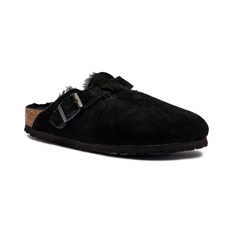 Birkenstock Pantofle typu mules Boston LEVE | shearling | narrow fit | 106257412